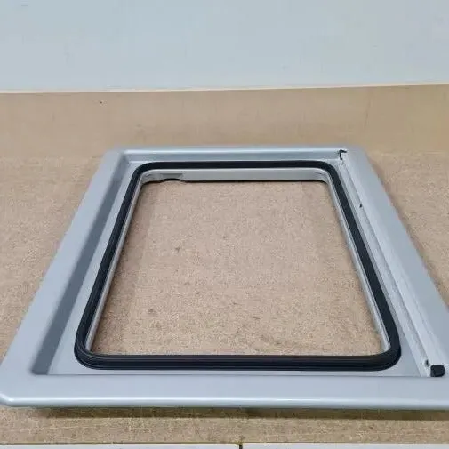 Seitz S4 Window Outer Frame Silver 500 x 450mm