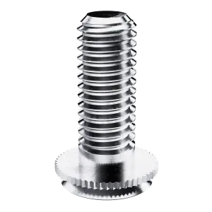 Self-Clinching Stud, Concealed Head, 300 Series Stainless Steel, Passivated, M4x0.7 x 16, Sheet Thick.: 2.4, 100 Pack