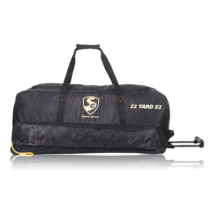 SG 22 Yard X2 Cricket Duffle Kit Bag Wheelie