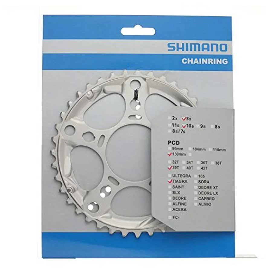 Shimano TIAGRA FC-4603, 39T CHAINRING, SILVER