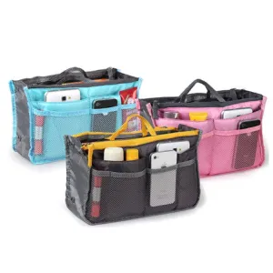Slim Bag-in-Bag  Make up Organizer
