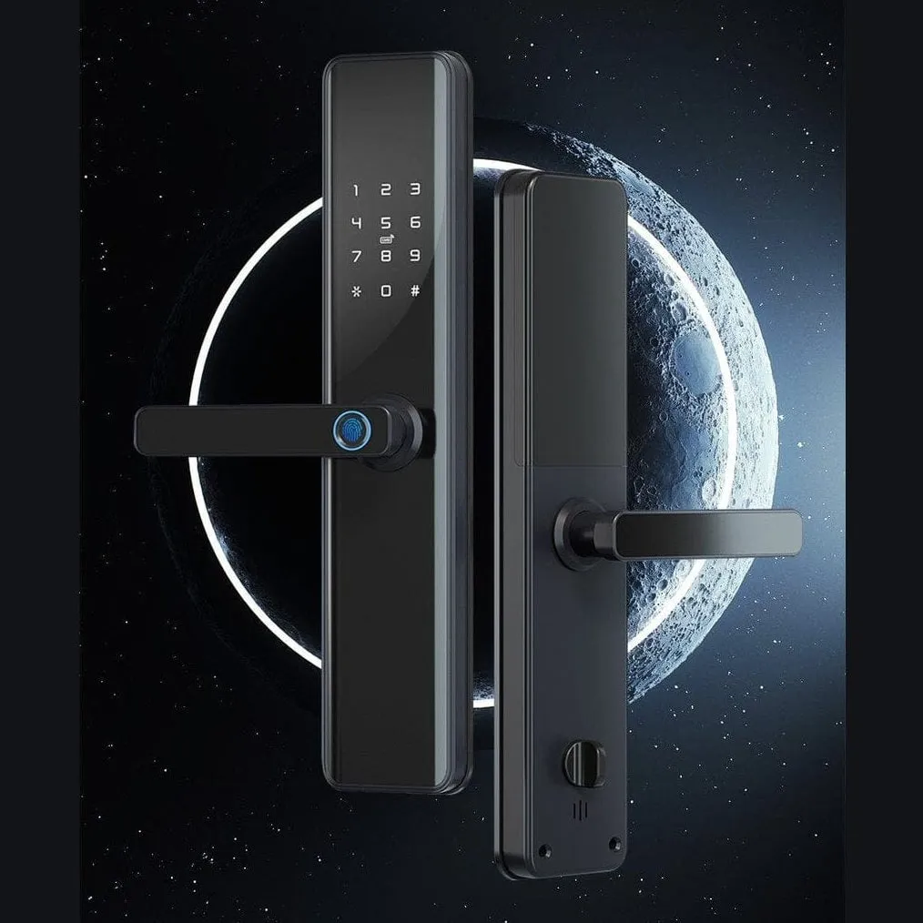 Smart Main Door Lock | Advanced Security with Fingerprint, Passcode & App Control - M1 (6068)