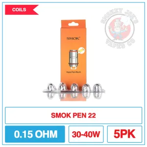 SMOK Vape Pen 22 Mesh Coils - 5PK