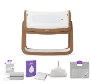 SnuzPod 4 Comfort Bundle in Natural Edit Walnut