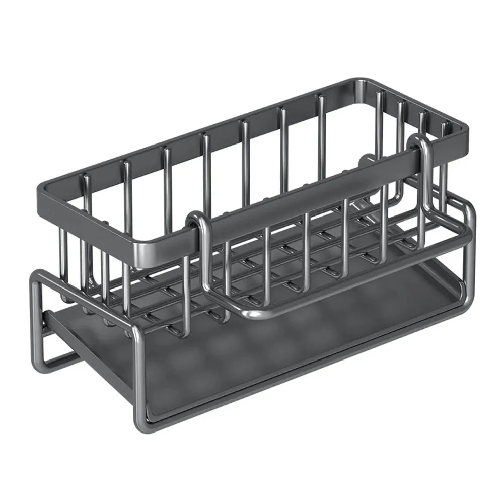Stainless Steel Sink Drain Rack Organizer