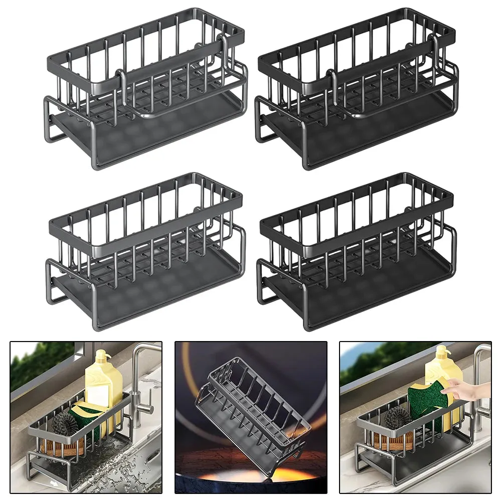 Stainless Steel Sink Drain Rack Organizer