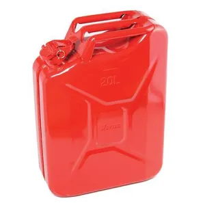 Steel Jerry Can 20 Litre - Red