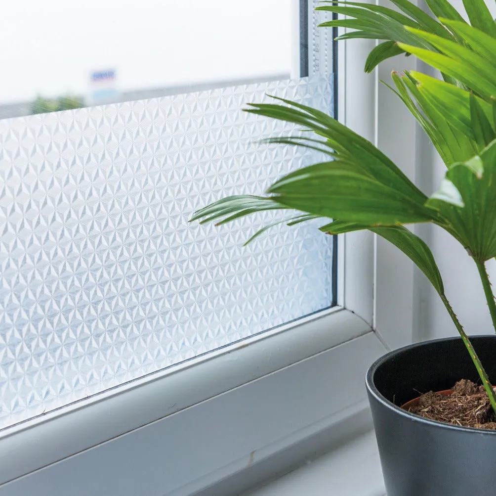 Steps Transparent Window Vinyl (450mm, Self-Adhesive)
