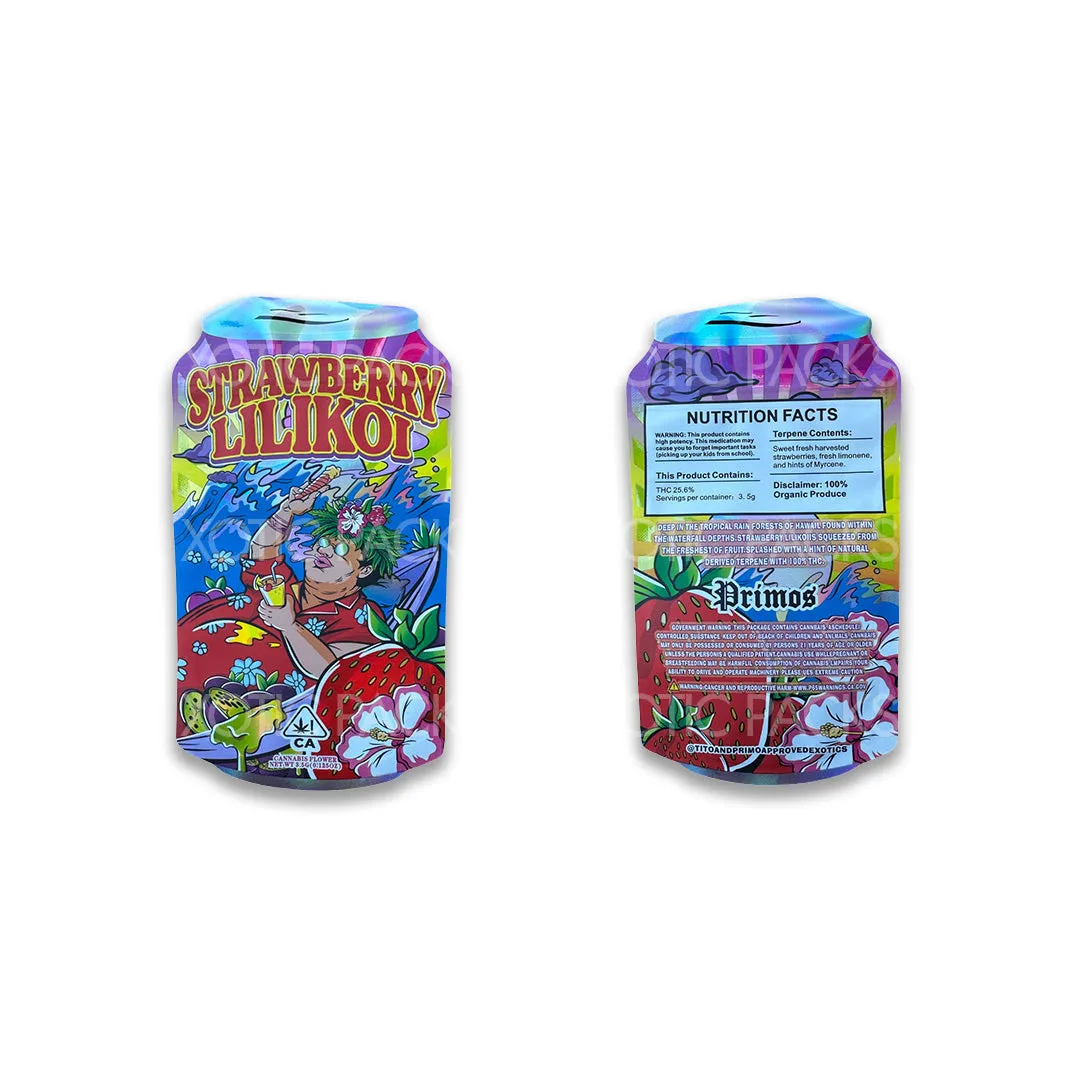 Strawberry Lilikoi Mylar Bag 3.5 Grams