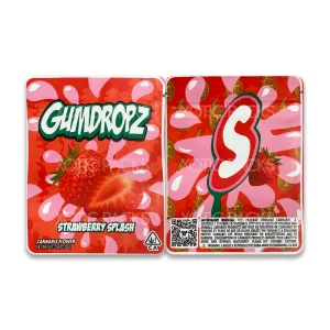 Strawberry Splash Mylar Bag 3.5 Grams
