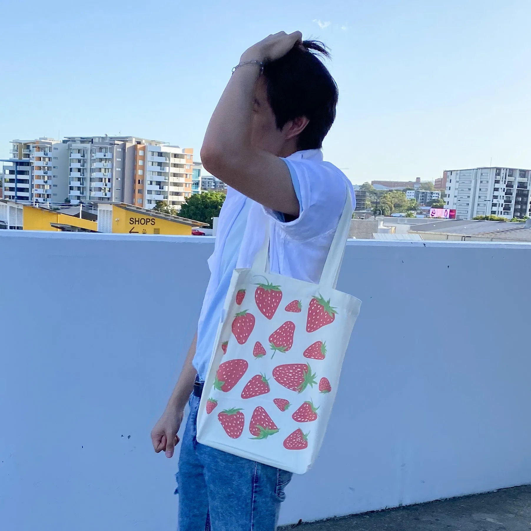 Strawberry Tote Bag