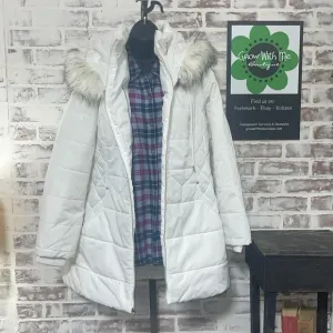 Susan graver winter parka coat  women’s large