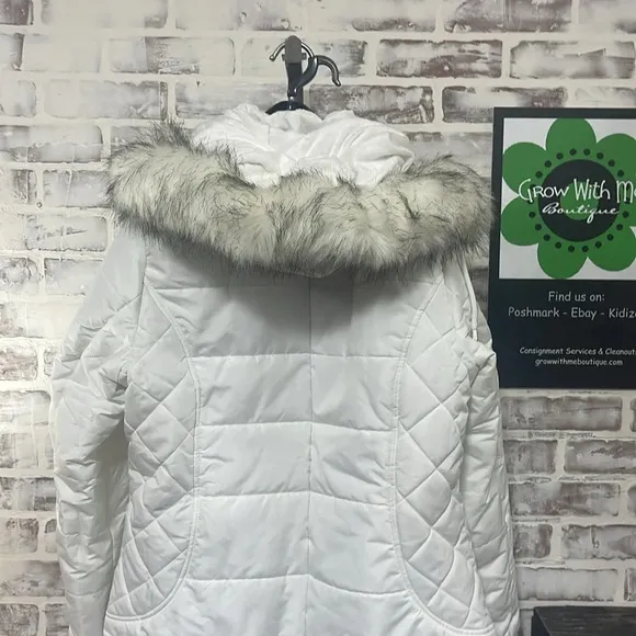 Susan graver winter parka coat  women’s large