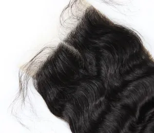 Swiss Lace Closure Brazilian Loose Wave 4x4 Closure
