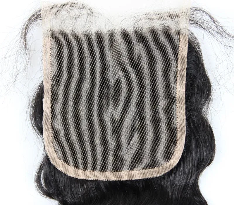 Swiss Lace Closure Brazilian Loose Wave 4x4 Closure