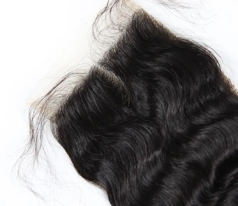 Swiss Lace Closure Brazilian Loose Wave 4x4 Closure
