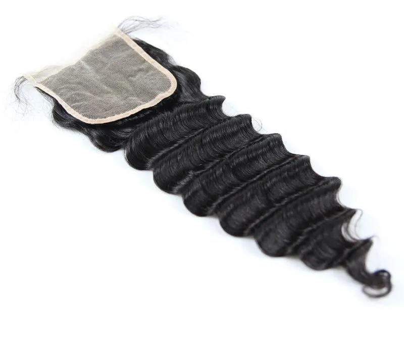 Swiss Lace Closure Brazilian Loose Wave 4x4 Closure