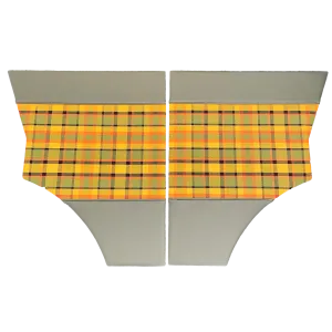 T2 1968-79 WESTFALIA CLOTH REAR SIDE PANELS