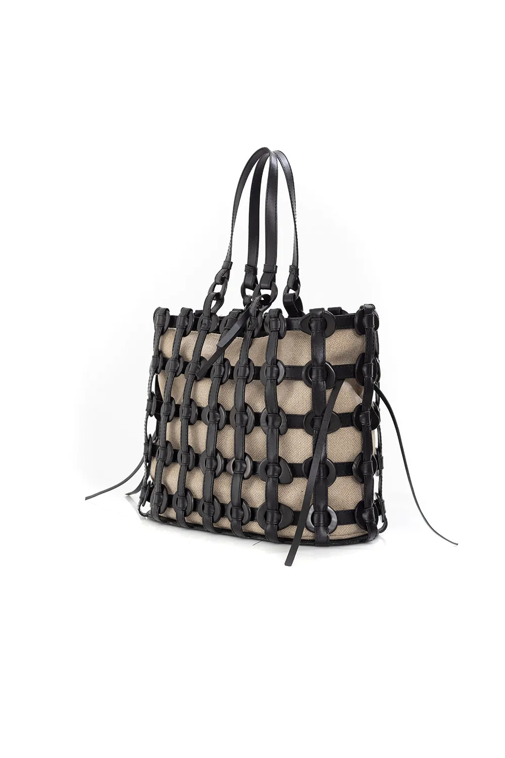 TAGUA SHOPPER — NAPA NERO