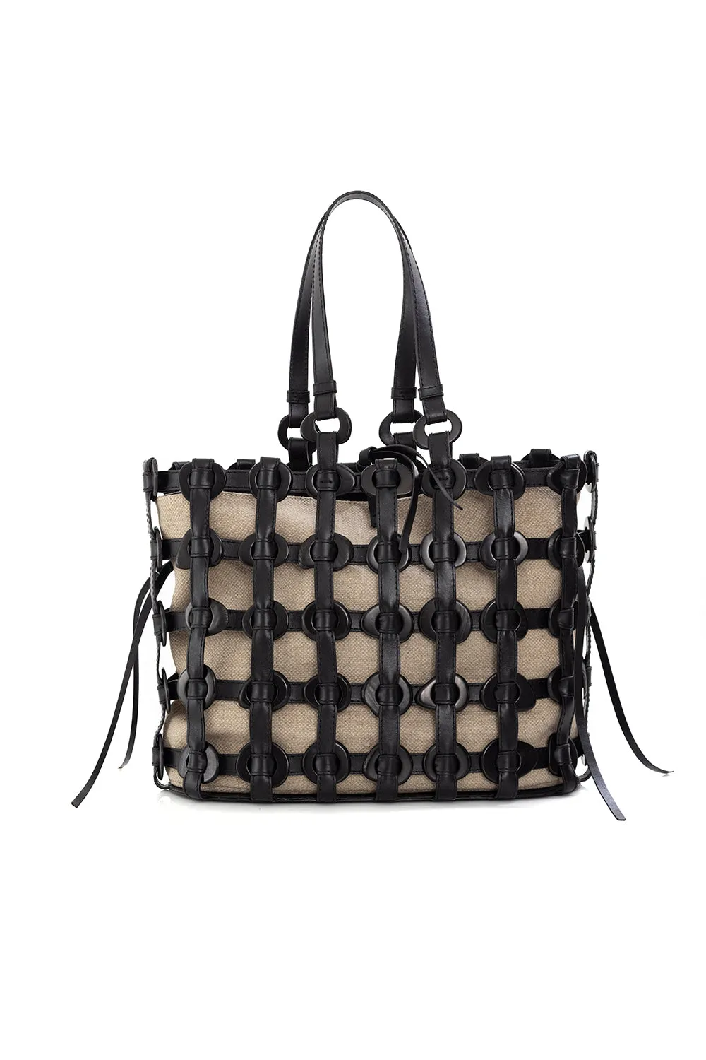 TAGUA SHOPPER — NAPA NERO