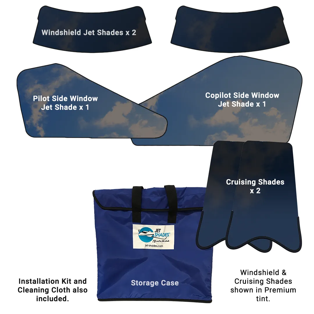 TBM 940 Generation 2 Professional Series Jet Shades