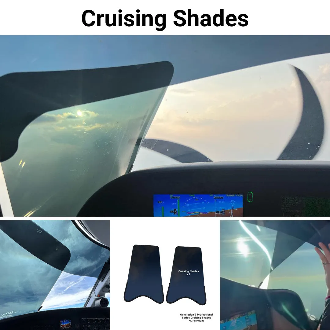TBM 940 Generation 2 Professional Series Jet Shades