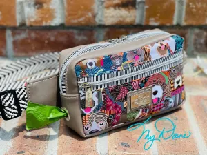 The Joey Dog Walking Bag in Doggy Cotton