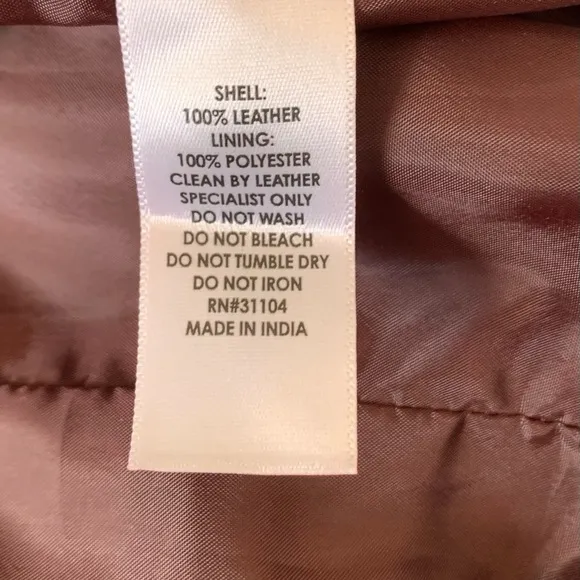 The Limited Mahogany Leather Jacket