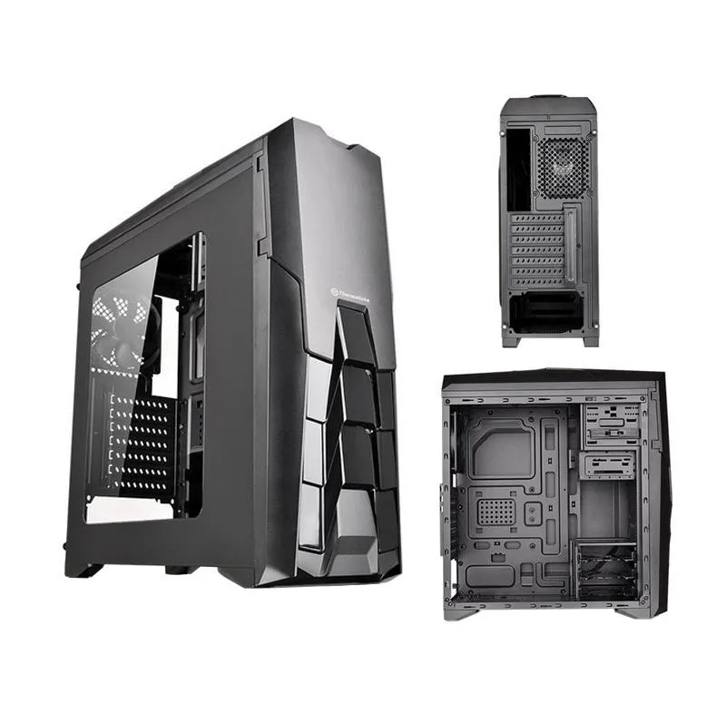Thermaltake Versa N25 Gabinete C/Ventana Mid Tower Sin Fuente Usb 2.0/3.0 Negro