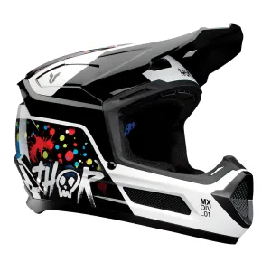 Thor Helmet Fleet Splat Black Youth