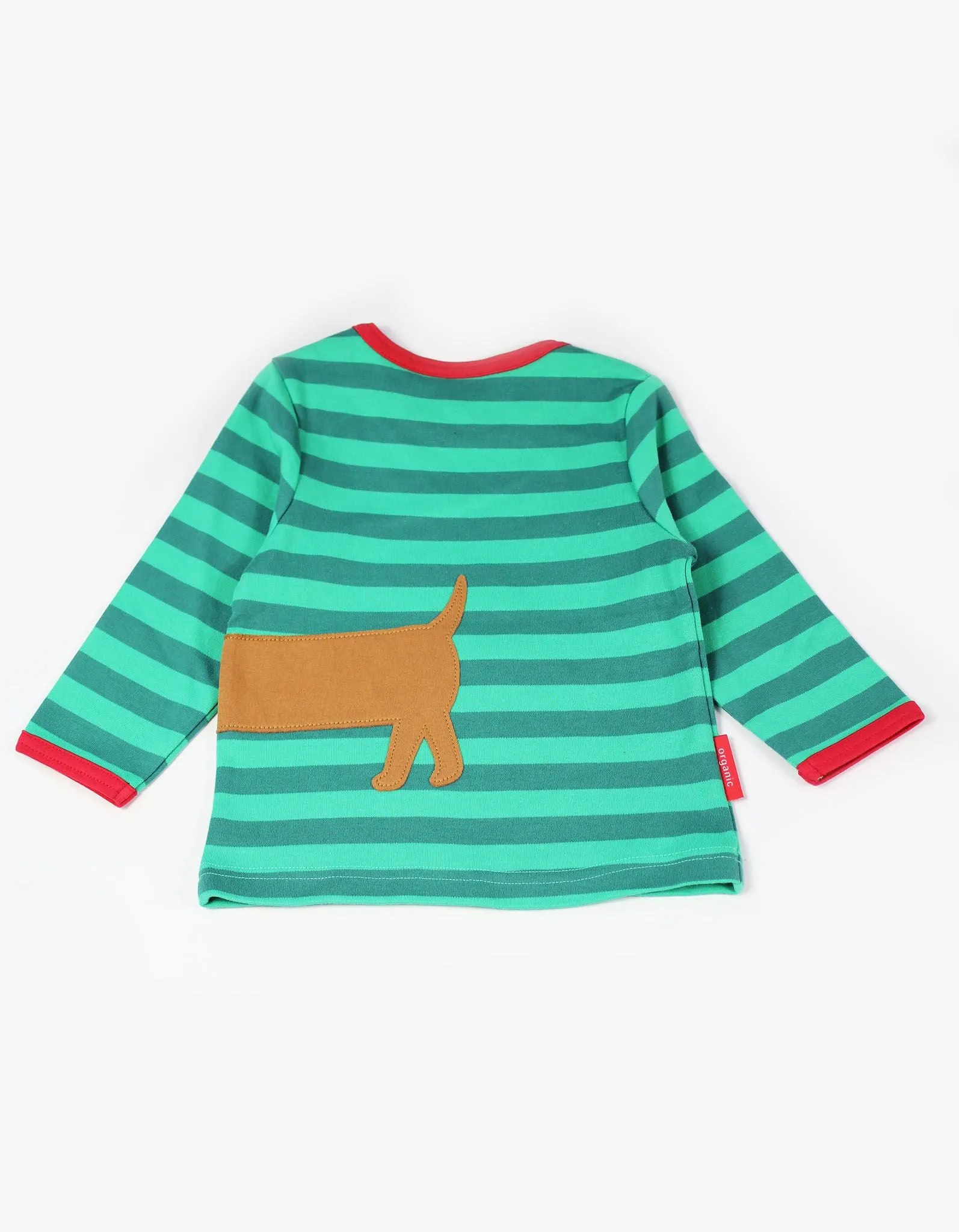 Toby Tiger Christmas Dog Applique T-Shirt