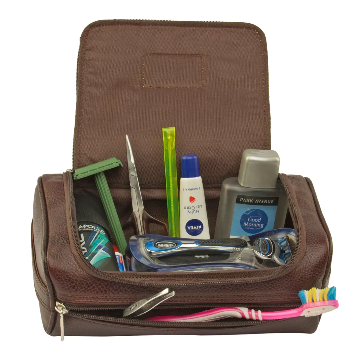 Toiletry bag Brown