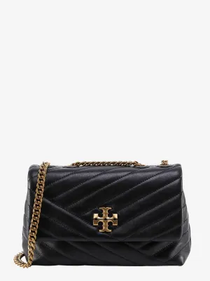 Tory Burch Matelassé Leather Shoulder Bag With Frontal Logo