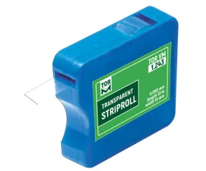 Transparent Striproll 10mm Wide 10m Long
