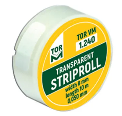 Transparent Striproll 8mm Wide 10m Long