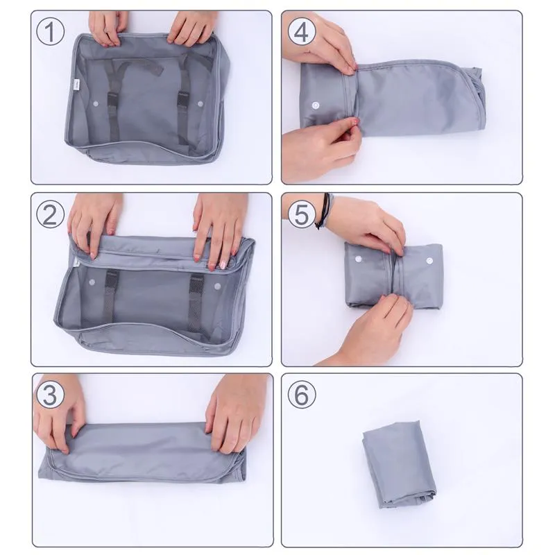 TravelCube™  Multifunction Packing Organizer Bag Kit (6/8pcs)