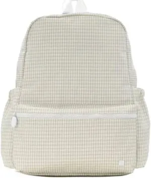TRVL Backpacker Gingham Pearl Grey