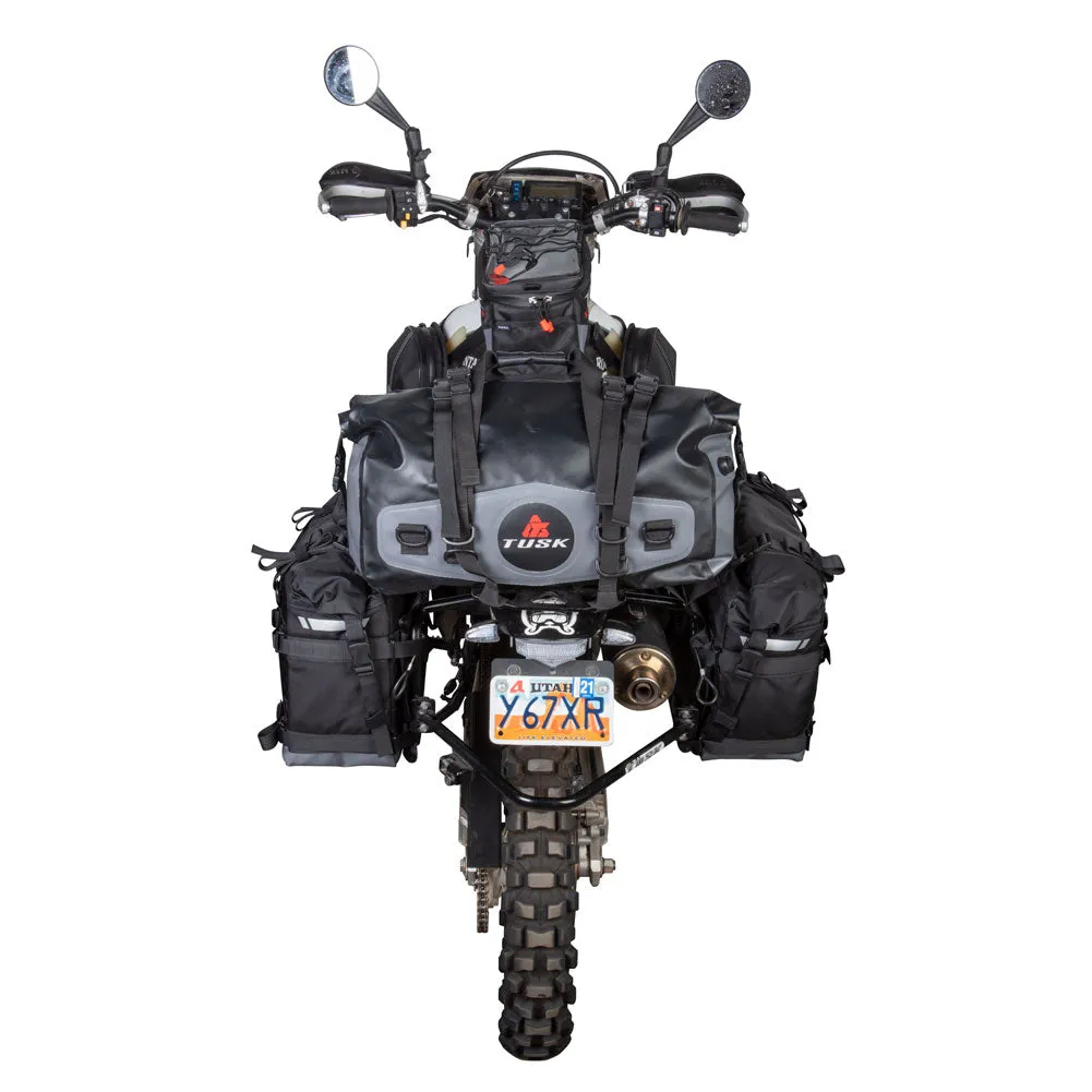 Tusk Pannier Racks with Tusk Pilot Pannier Bags