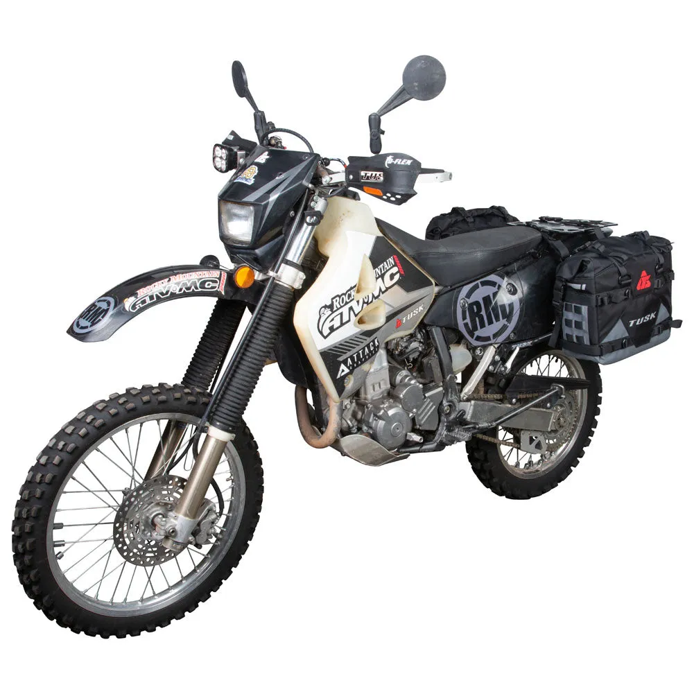Tusk Pannier Racks with Tusk Pilot Pannier Bags