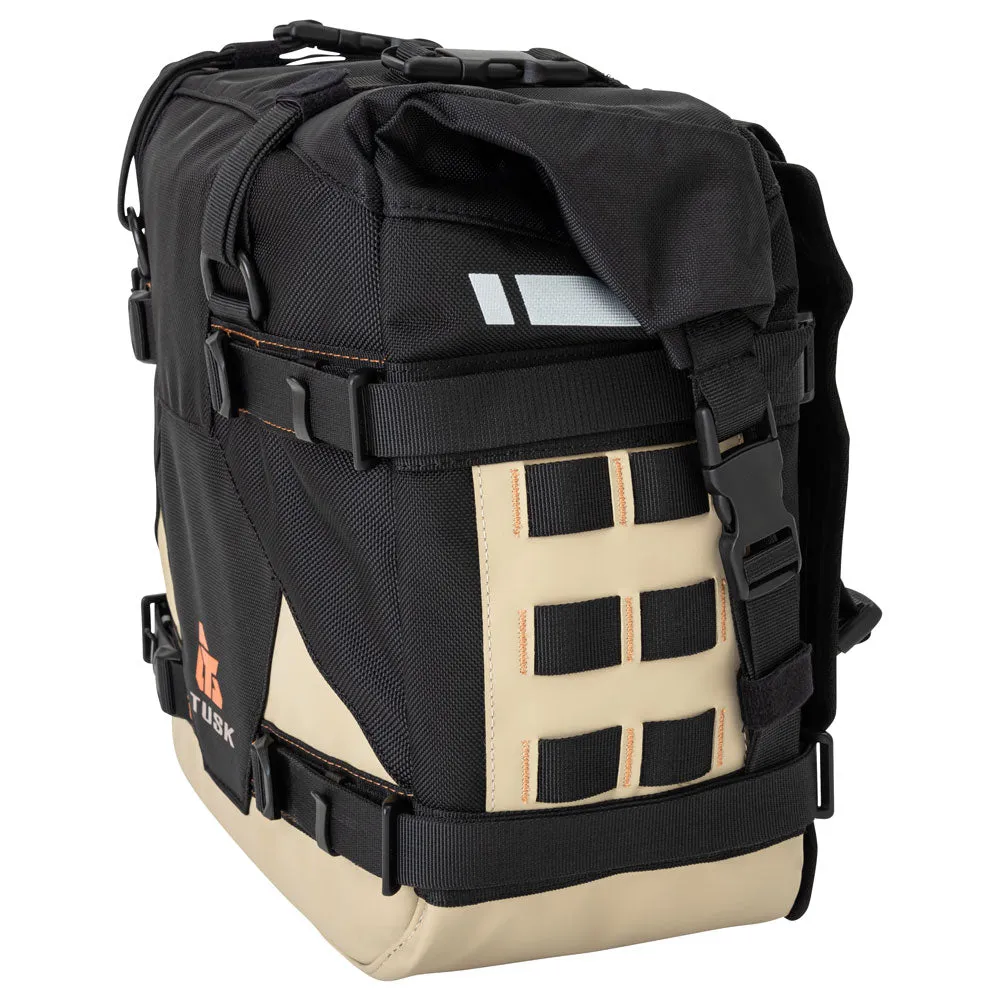 Tusk Pannier Racks with Tusk Pilot Pannier Bags