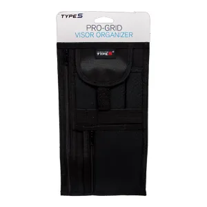 Type S Pro-Grid Visor Organizer (Black)