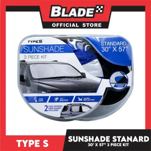 Type S Sunshade 30'' x 57'' 3 Piece Kit S31015