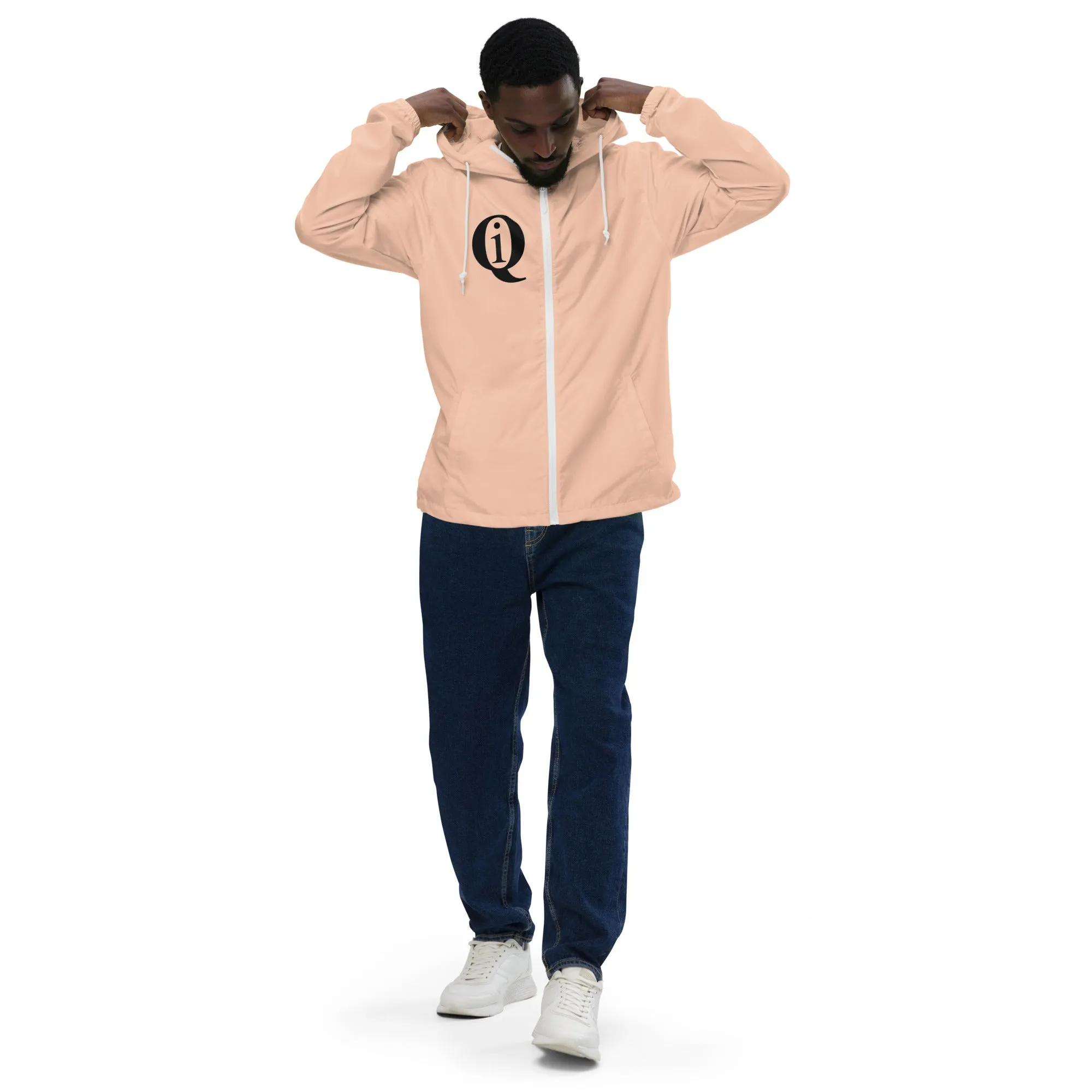 Unisex lightweight zip up windbreaker