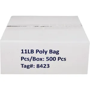 Value  - Poly Bags - 11 lb