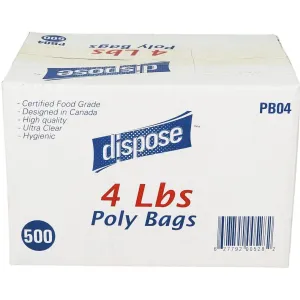 Value  - Poly Bags - 4 lb