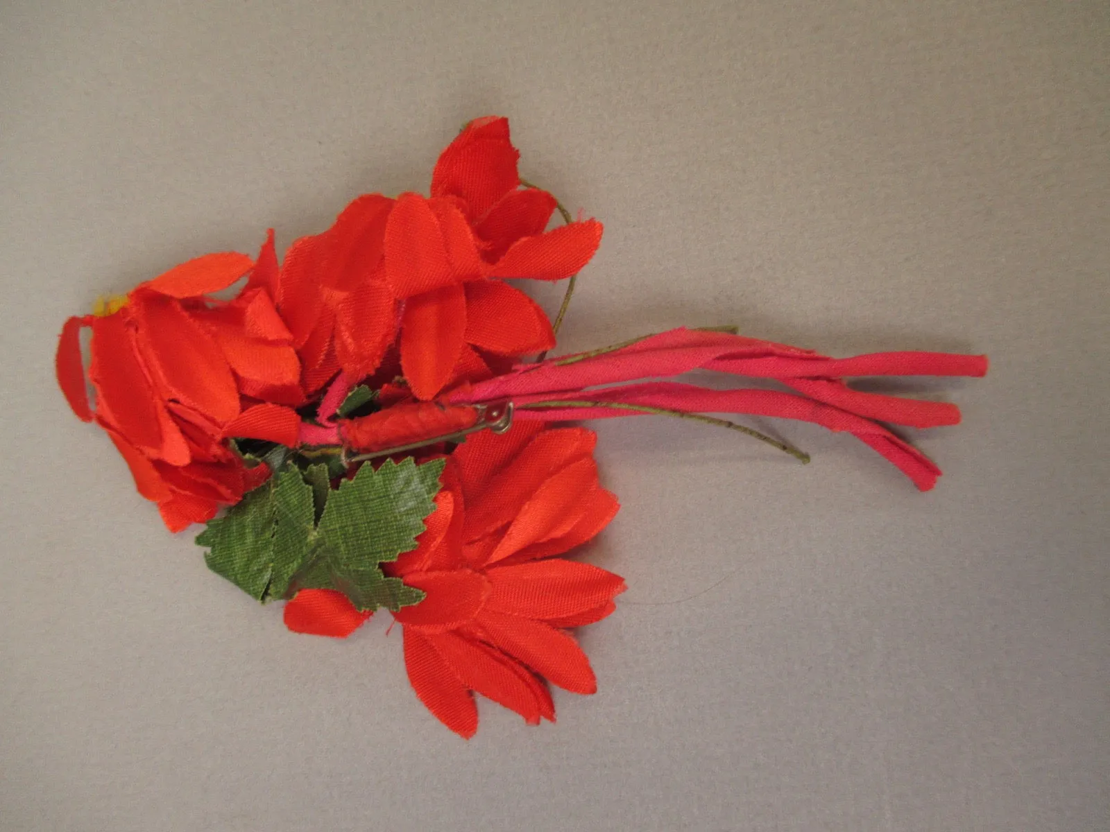 Vintage 20s Silk Millinery flower