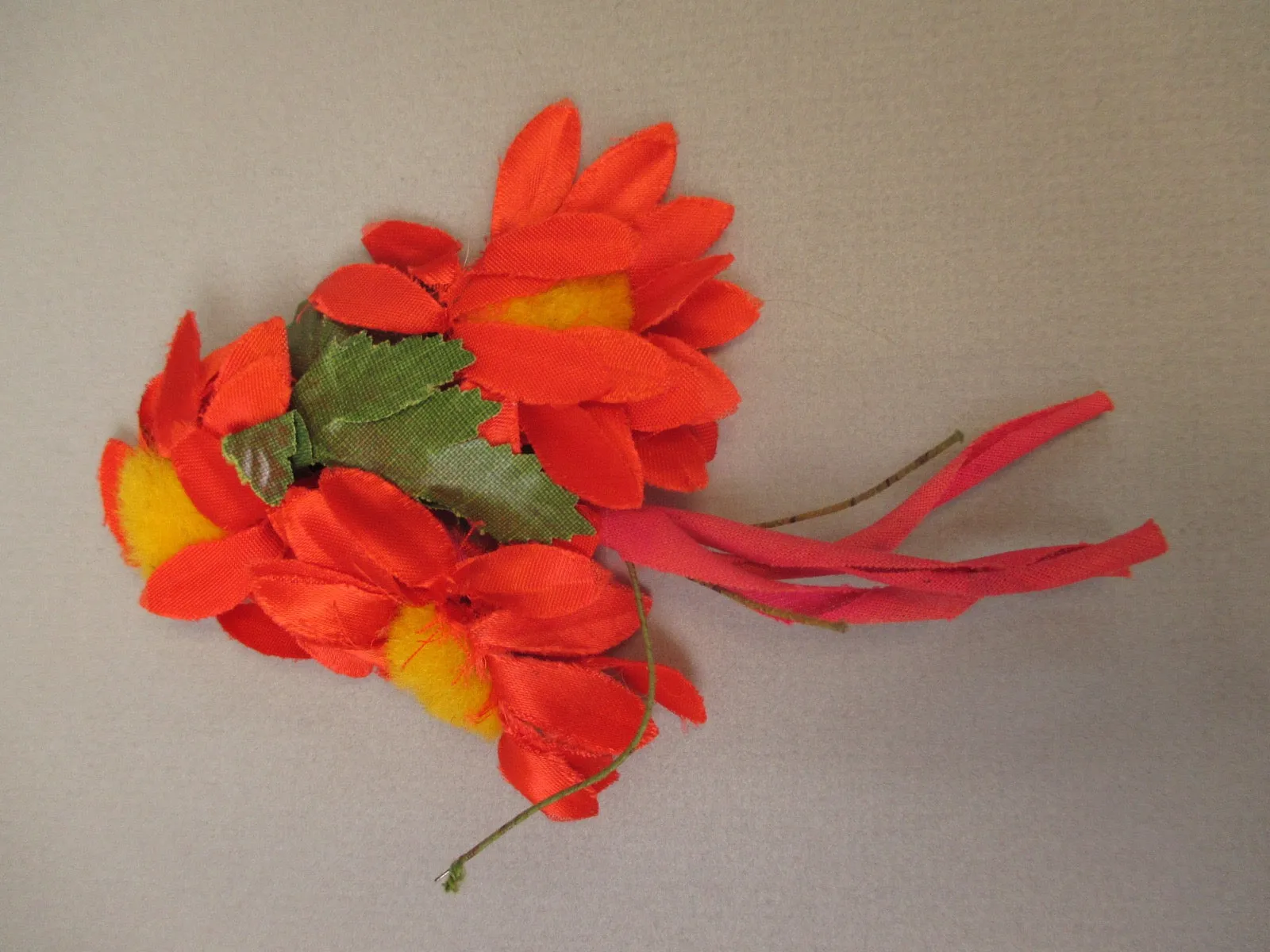Vintage 20s Silk Millinery flower
