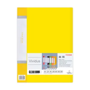 Vividus Display Book 10 Fixed Pockets A4
