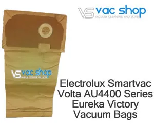 Volta Victory Electrolux Smartvac Eureka AU4464 Vacuum Cleaner Bags