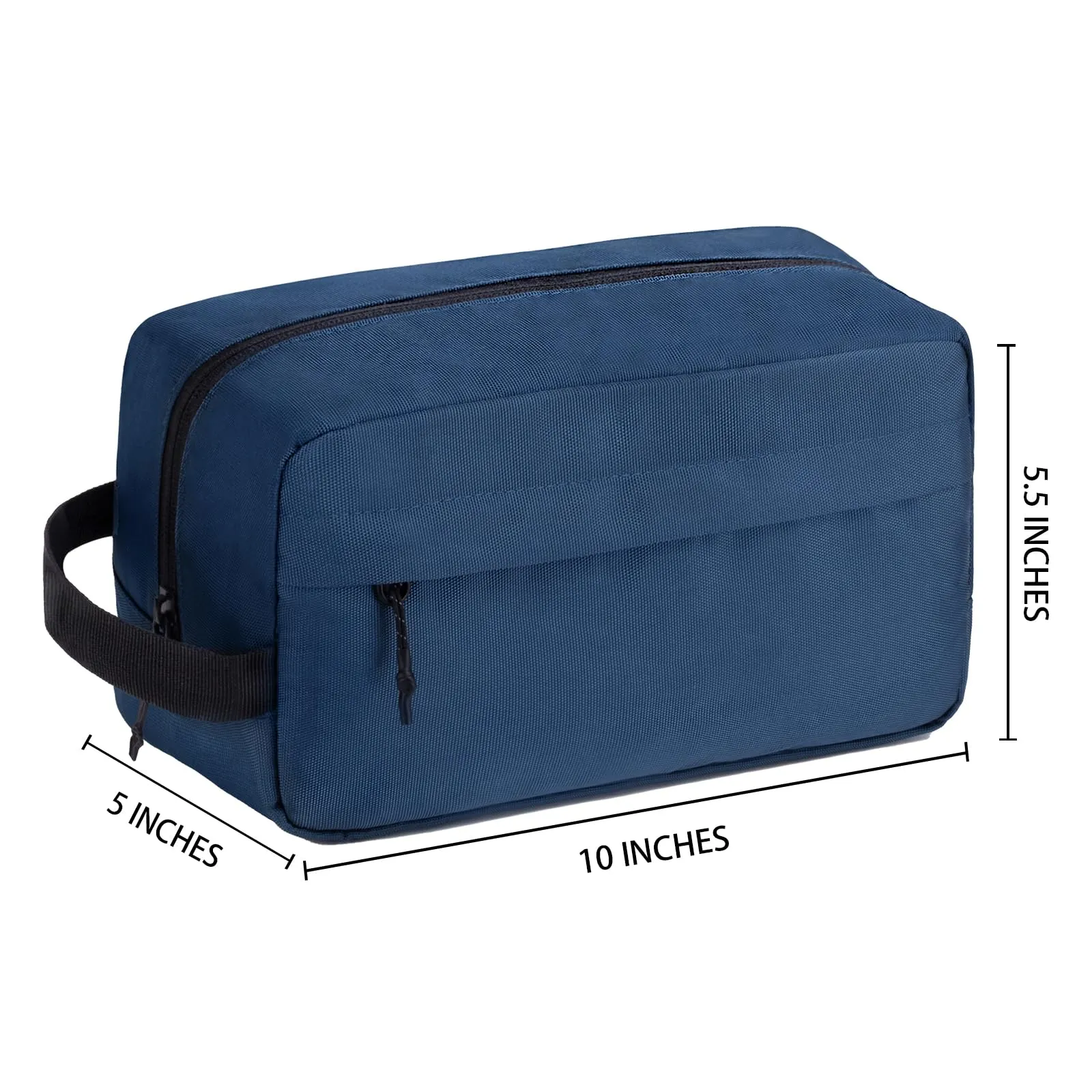 Vorspack Toiletry Bag Hanging Dopp Kit for Men Water Resistant Shaving Bag with Large Capacity for Travel - Navy Blue